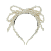 BANDEAU TWEED COLLECTION LUXE BOW HEADBAND